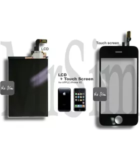 Pièce détachée LCD + vitre tactile iPhone 3G
