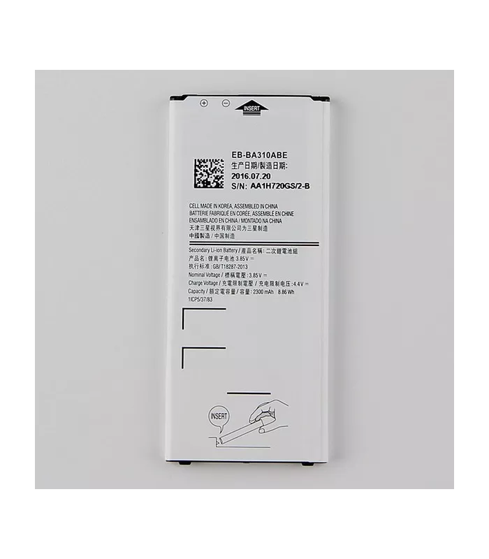 Forfait Réparation Samsung A3 A310F 2016 Batterie interne