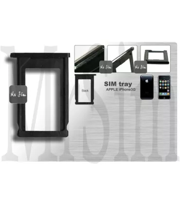 Tiroir carte sim noir pour iPhone 3G