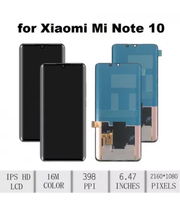 Xiaomi Mi Note 10 Forfait Réparation Vitre + lcd Original