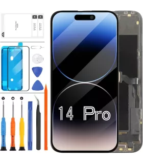 ECRAN IPHONE 14 PRO COMPLET VITRE TACTILE + LCD RETINA OLED