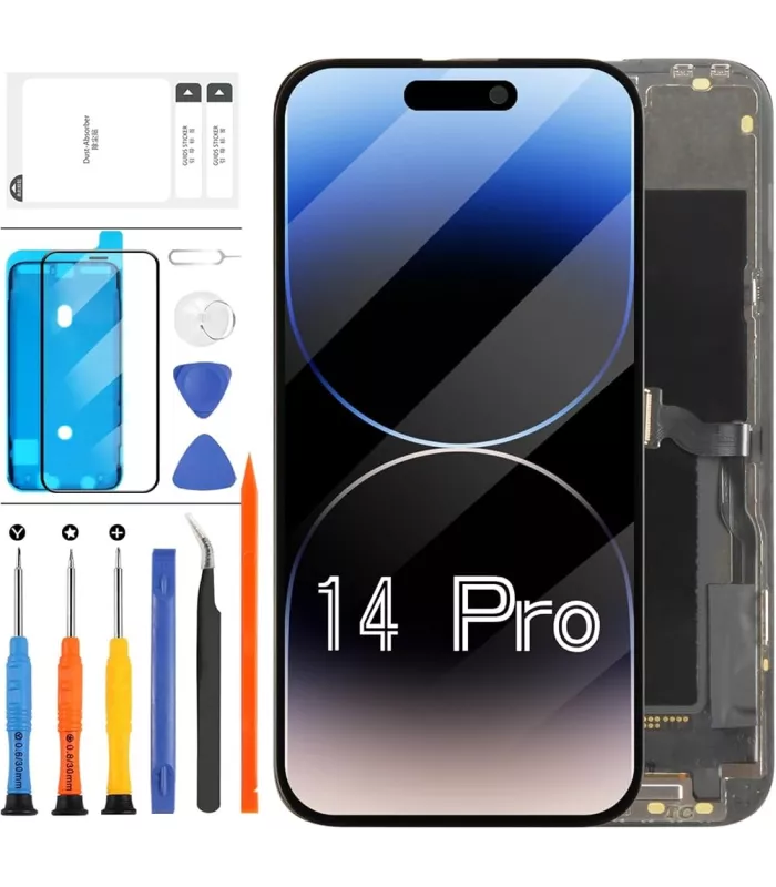 ECRAN IPHONE 14 PRO COMPLET VITRE TACTILE + LCD RETINA OLED