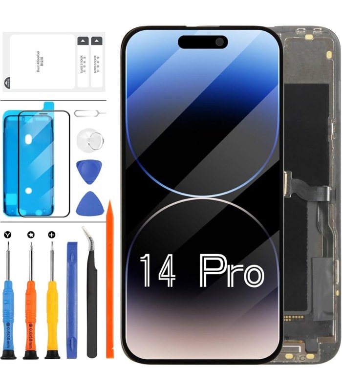 ECRAN IPHONE 14 PRO COMPLET VITRE TACTILE + LCD COMPATIBLE