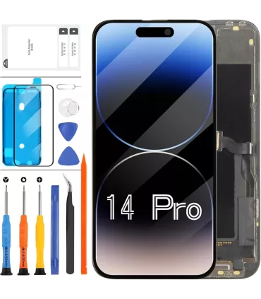 ECRAN IPHONE 14 PRO COMPLET VITRE TACTILE + LCD COMPATIBLE