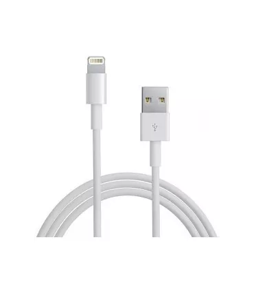 Câble Lightning blanc compatible Apple