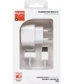Pack blanc 2 en 1 iPhone iPad cable lightning + chargeur secteur