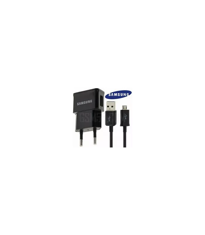 Pack 2 en 1 Samsung cable + chargeur secteur agréé CE