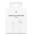 CABLE LIGHTNING USB BLANC 1m D'ORIGINE APPLE EN BOITE BLISTER POUR IPHONE