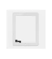 Vitre tactile iPad 4 blanc