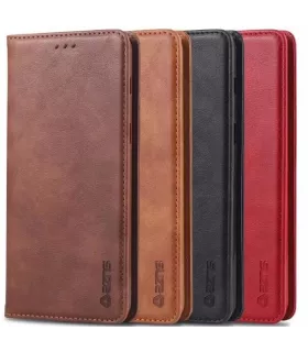 Etui portefeuille magnétique de marque azrs pour iPhone