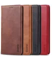 Etui portefeuille magnétique de marque azrs pour iPhone