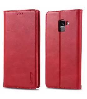 Etui portefeuille magnétique de marque azrs pour Samsung