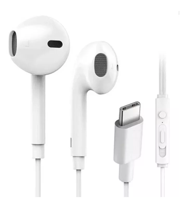 Écouteurs usb c Type c Original avec micro et contrôle du volume