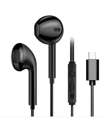 Écouteurs usb c Type c Original  avec micro et contrôle du volume