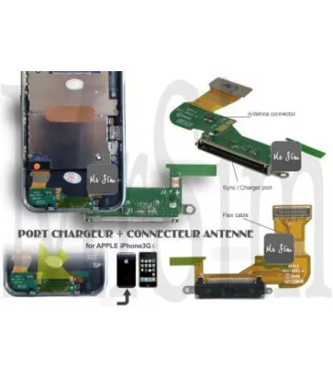 Pièce détachée Connecteur de charge iPhone 3Gs