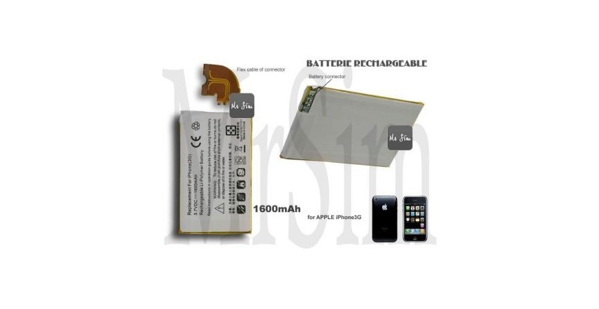 Réparation de la batterie rechargeable pour iPhone 3/4/4s/5